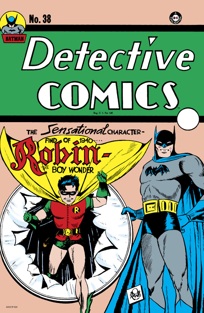 DETECTIVE COMICS #38 FACSIMILE EDITION