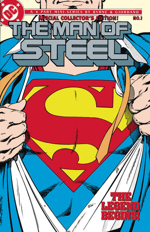SUPERMAN THE MAN OF STEEL VOL 01 HC