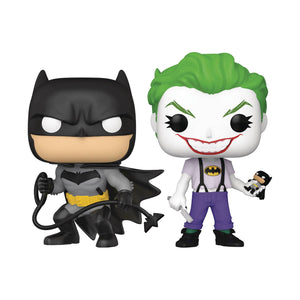 SDCC 2021 POP DC BATMAN WHITE KNIGHT BATMAN/JOKER PX FIG 2PK Signed By Sean Murphy