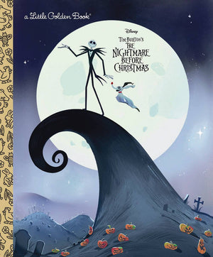 NIGHTMARE BEFORE CHRISTMAS LITTLE GOLDEN BOOK