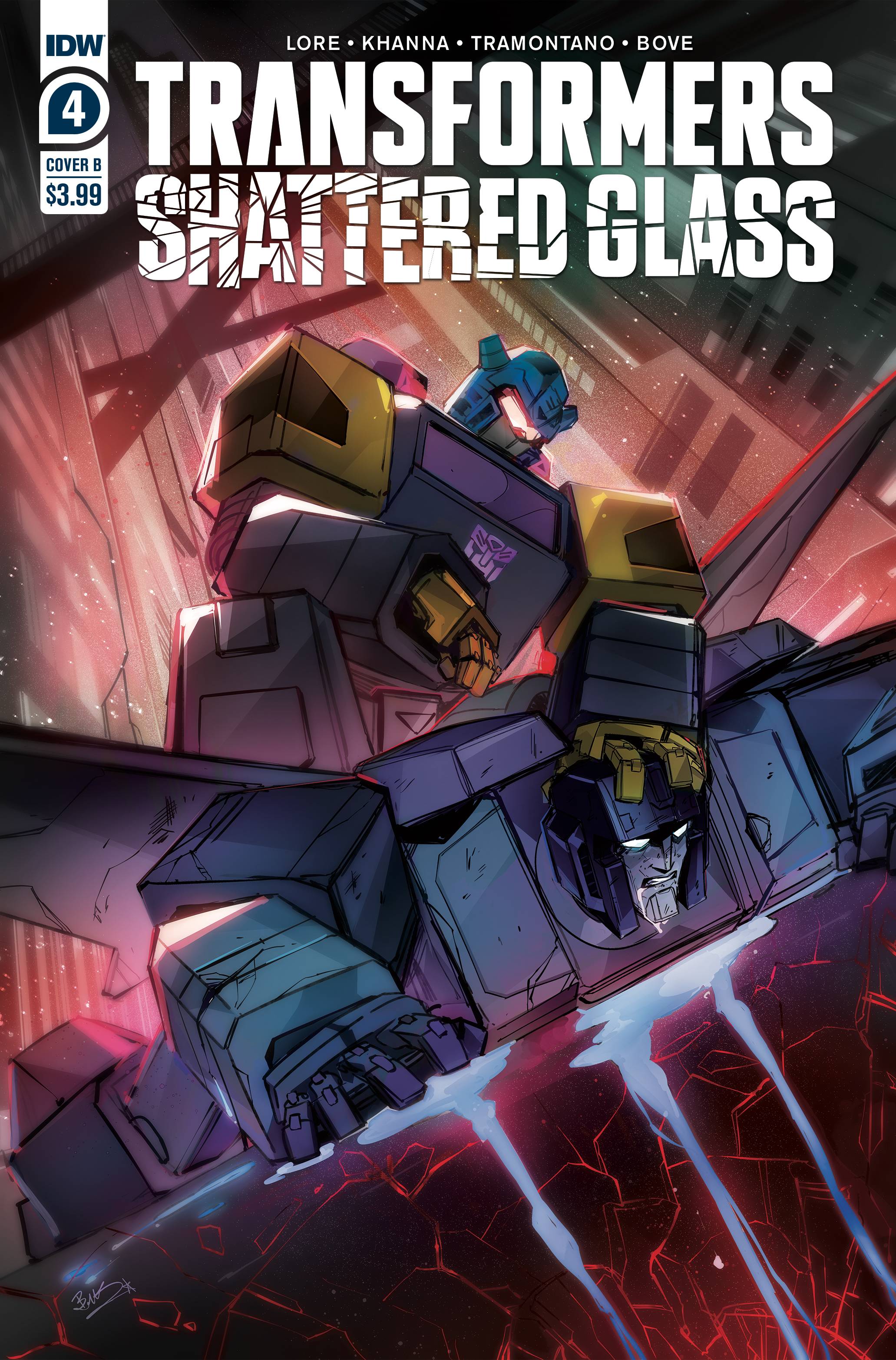 TRANSFORMERS SHATTERED GLASS #4 (OF 5) CVR B MCGUIRE-SMITH – Fun