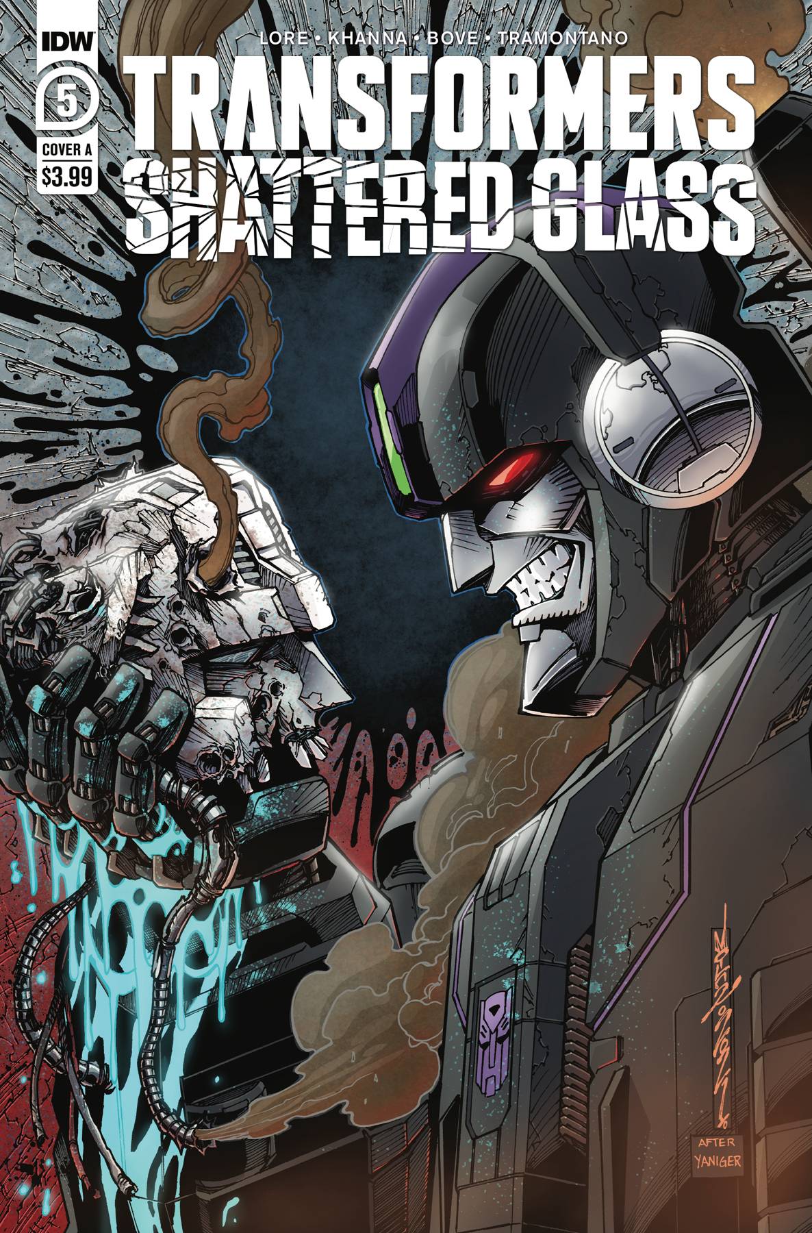 TRANSFORMERS SHATTERED GLASS #5 (OF 5) CVR A MILNE – Fun Box