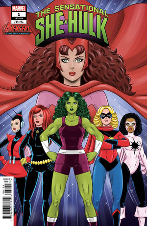 SENSATIONAL SHE-HULK (2023) 1 GISELE LAGACE AVENGERS 60TH VARIANT