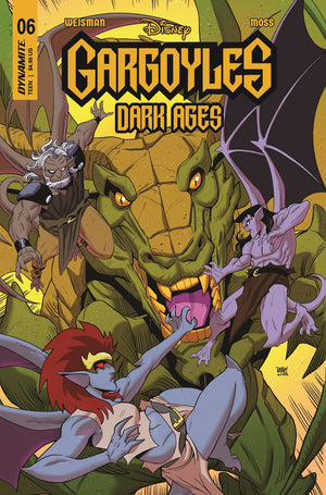 GARGOYLES DARK AGES #6 CVR G 7 COPY INCV MOSS ORIGINAL