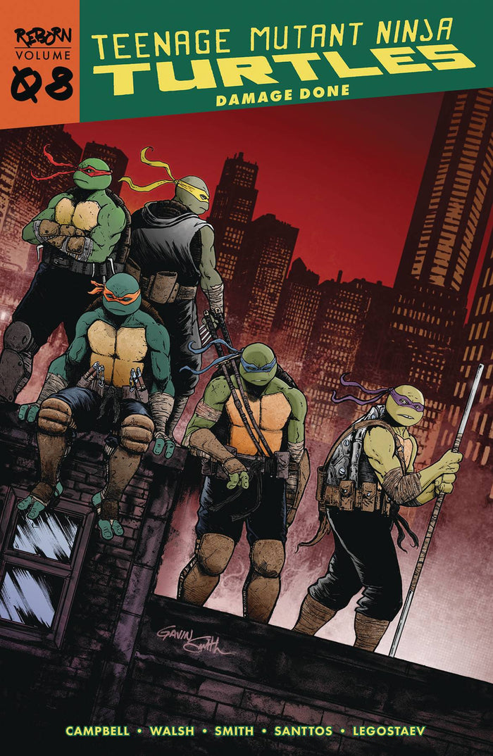 Teenage Mutant Ninja Turtles: Reborn  Vol. 8 - Damage Done TP