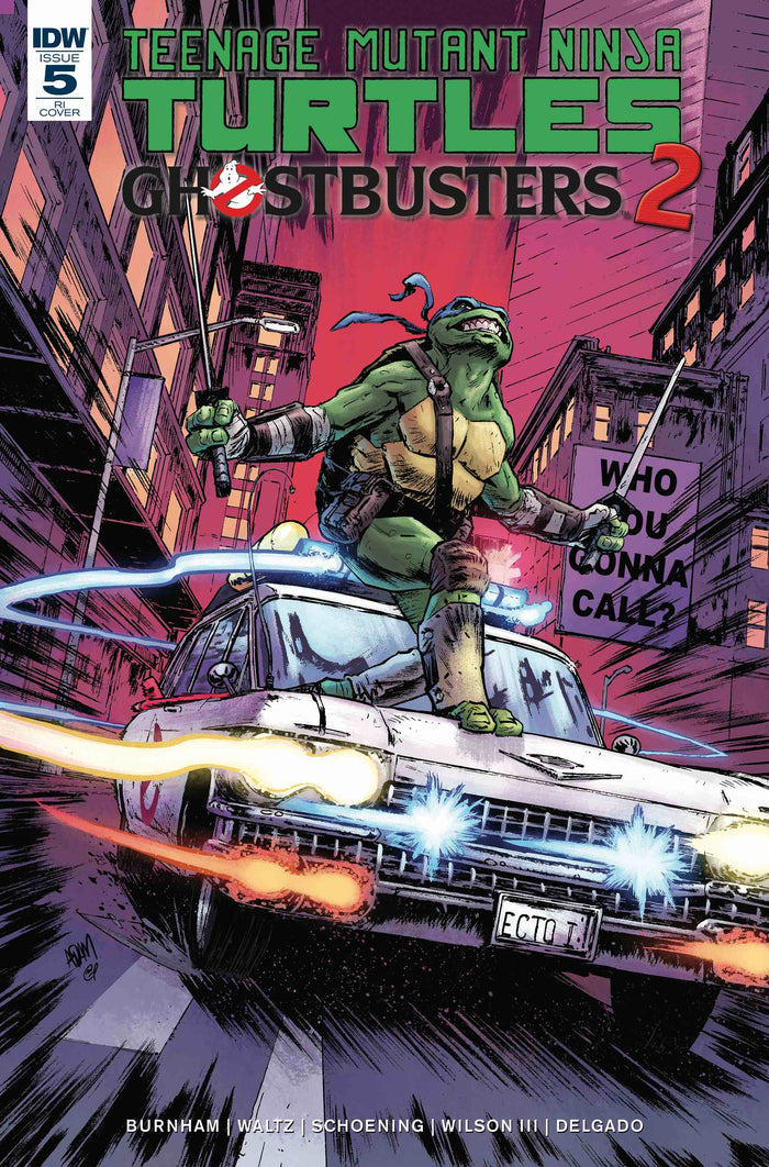 Teenage Mutant Ninja Turtles / Ghostbusters 2 #5 1:10 RI