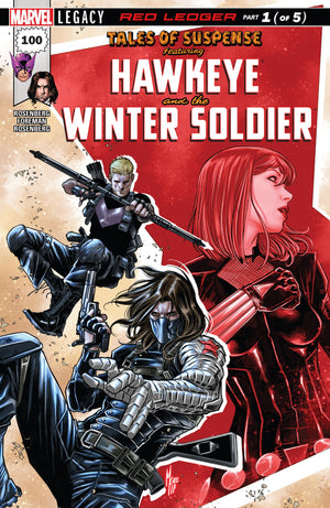 Tales of Suspense #100 : Hawkeye and Bucky Barnes Winter Soldier (Part 1)