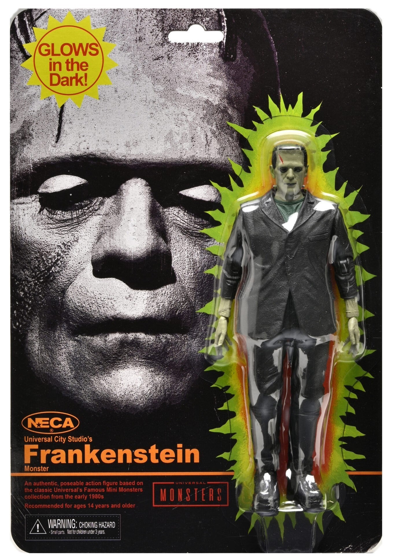 neca burger king universal monsters NECA: Universal Monsters GLOW MONSTERS FRANKENSTEIN Action Figure – Fun Box Monster Emporium
