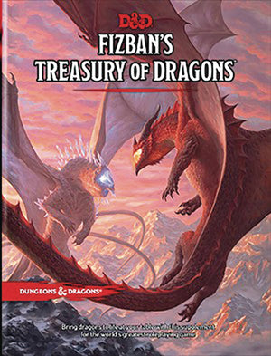 D&D RPG FIZBANS TREASURY OF DRAGONS HC