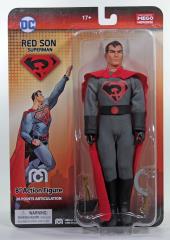 DC Heroes Red Son Superman 8" PX Previews Exclusive Mego Figure