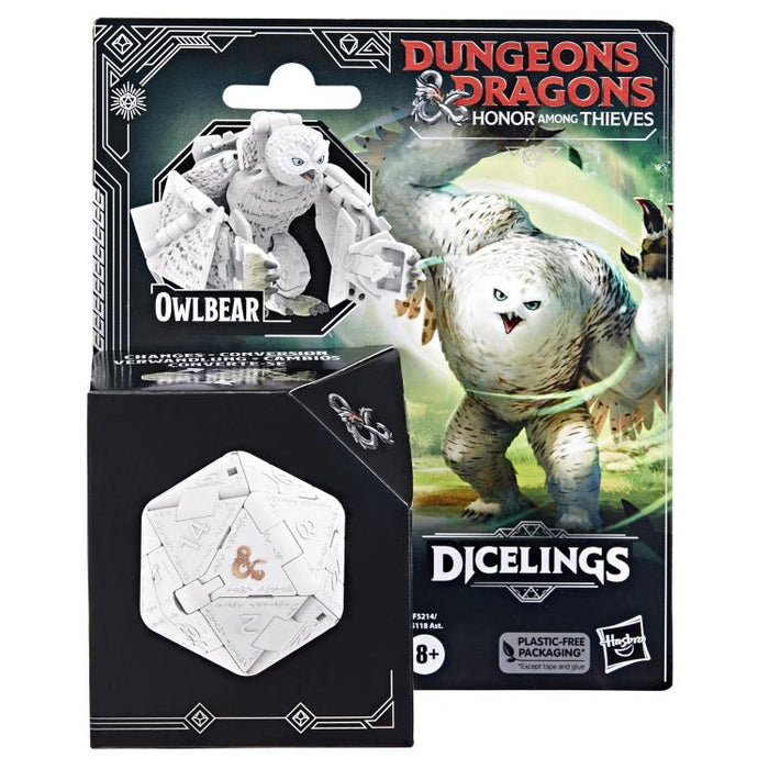 Dungeons & Dragons: Honor Among Thieves Dicelings White Owlbear Figure