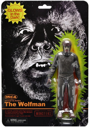 NECA: Universal Monsters GLOW MONSTERS WOLFMAN Action Figure