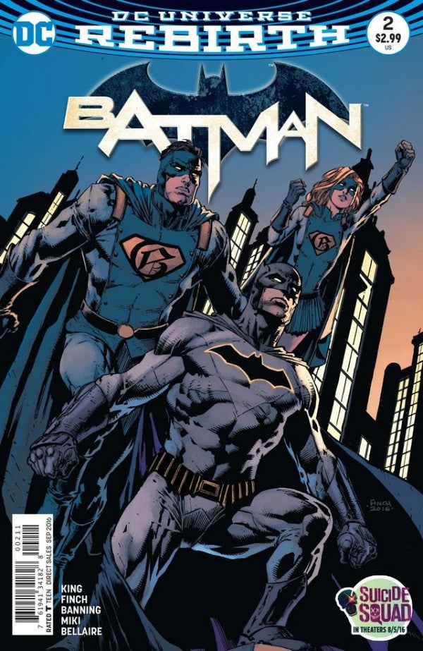 Batman #002  (3rd Series 2016 "Rebirth")