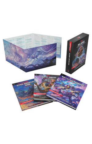 Spelljammer: Adventures in Space RPG HC (Slipcase w/ 3 Hardcovers & DM Screen)
