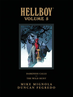 Hellboy Vol. 5: Darkness Calls & The Wild Hunt HC Library Edition