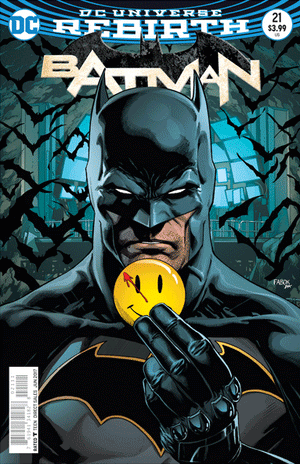 Batman #21 (3rd Series 2016 "Rebirth") Lenticular Cover