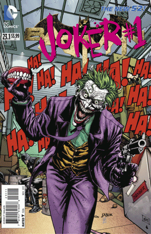 Batman #23.1 Joker New 52 Snyder/Capulo 3-D Lenticular Cover