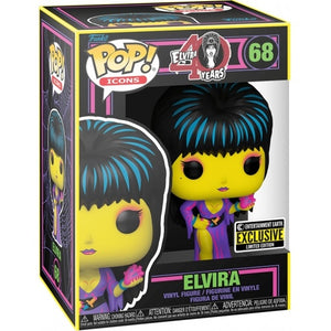 POP ELVIRA (BLACKLIGHT) (ELVIRA MISTRESS OF THE DARK) EE Exclusive!