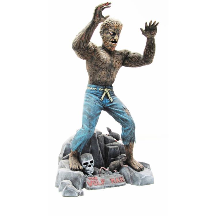 universal monsters model kits Universal Monsters The Wolf Man (Glow-in-the-Dark) 1/8 Scale Model Kit (Reissue)