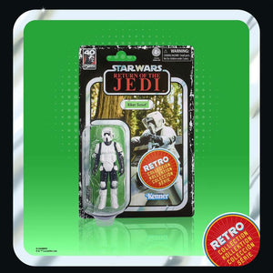 Star Wars Retro Collection Biker Scout Toy