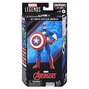 The Avengers (Classic Comic) Marvel Legends Ultimate Captain America (Puff Adder BAF)
