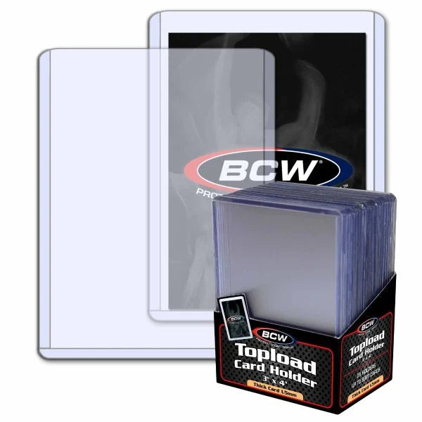 BCW Thick Card Topload Holder - 59 PT.