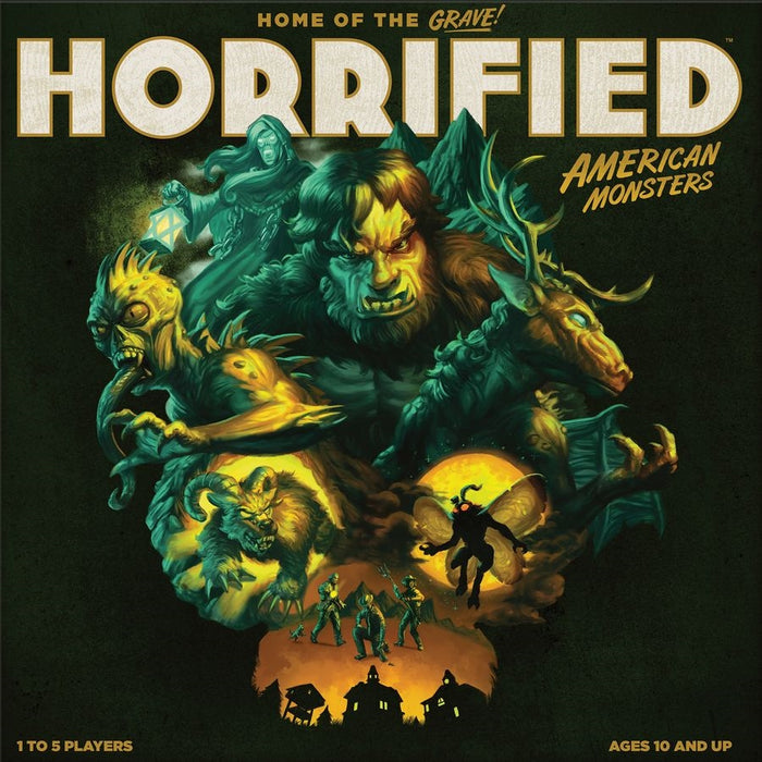 HORRIFIED! American Monsters Boardgame By Ravensburger