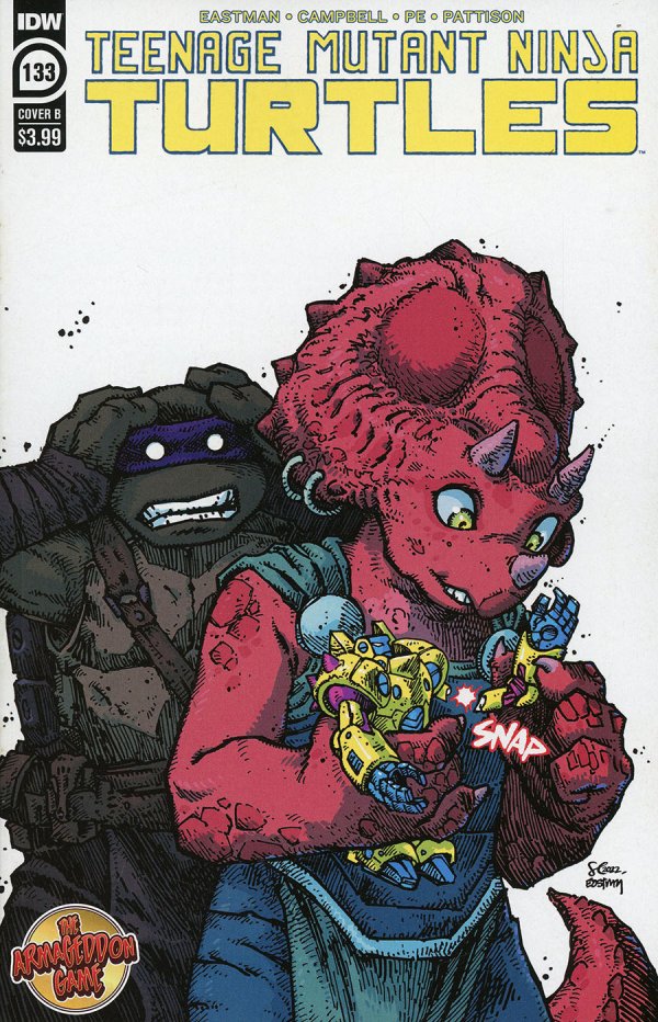 Teenage Mutant Ninja Turtles #133 Cover B Eastman
