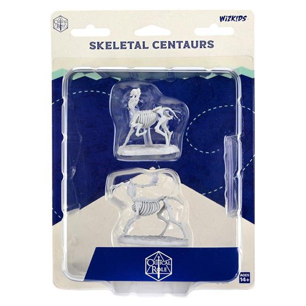 Critical Role Unpainted Miniatures: Skeletal Centaurs Miniatures
