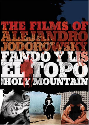 The Films of Alejandro Jodorowsky: (Fando y Lis / El Topo / The Holy Mountain) DVD SET USED