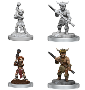 Dungeons & Dragons Nolzur’s Marvelous Miniatures: Halfling Barbarians