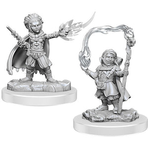 D&D Nolzur's Marvelous Unpainted Minis: Halfling Wizards