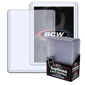 BCW Thick Card Topload Holder - 138 PT.