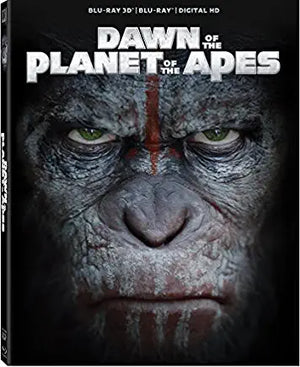 Dawn of the Planet of the Apes 3D Blu-Ray USED