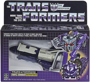 Transformers Evil Decepticon Triple Changer Astrotrain Exclusive