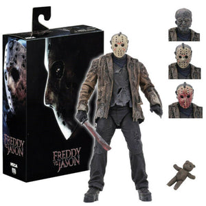 NECA Freddy vs Jason Friday the 13th Jason Voorhees Ultimate 7" Action Figure