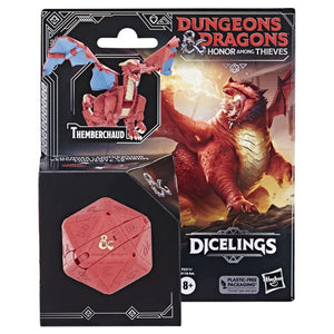 Dungeons & Dragons: Honor Among Thieves Dicelings Red Dragon Themberchaud Figure