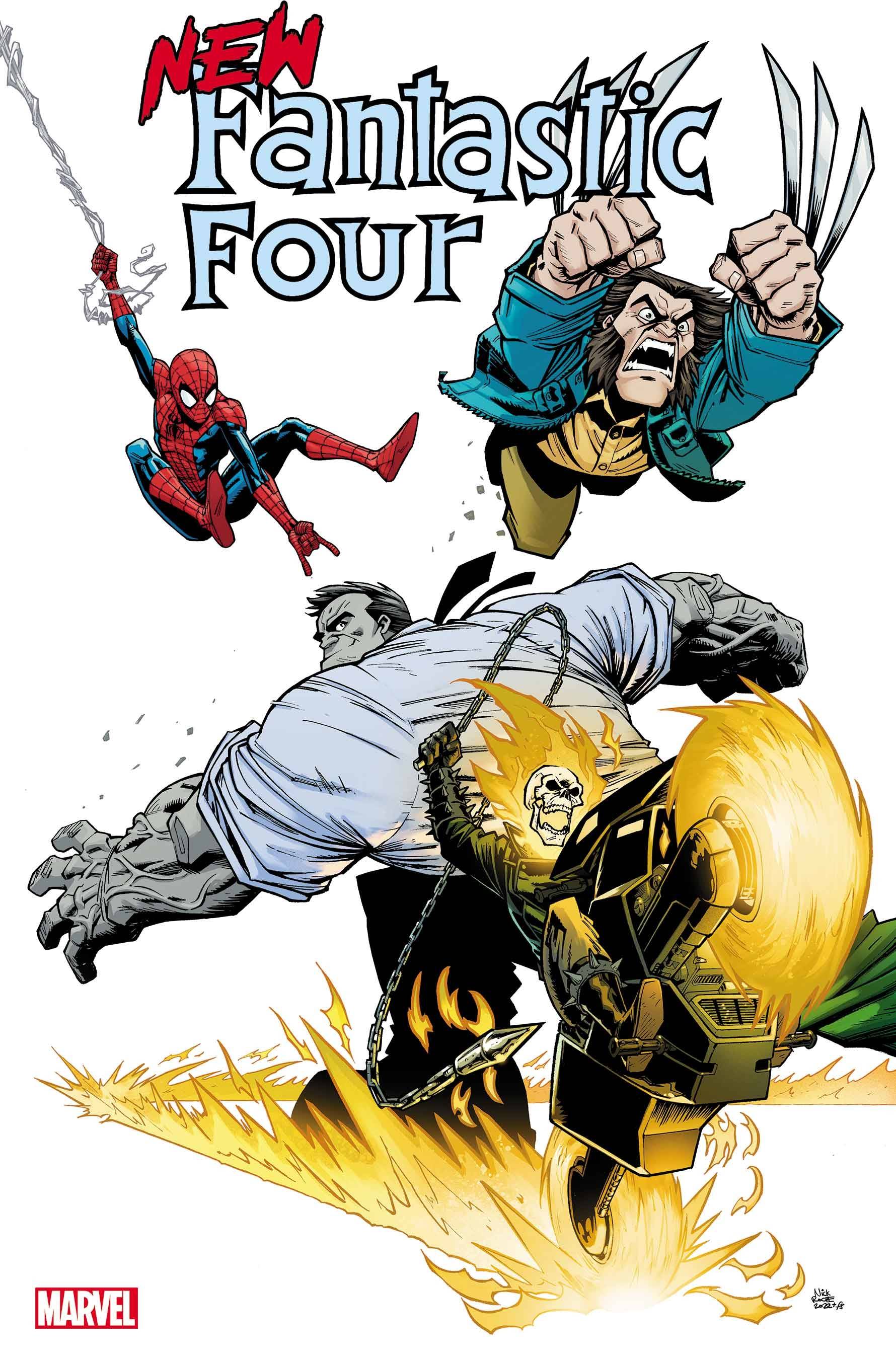 NEW FANTASTIC FOUR #2 (OF 5) ROCHE VAR – Fun Box Monster Emporium