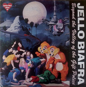 JELLO BIAFRA : BEYOND THE VALLEY OF THE GIFT POLICE LP (Spoken Word LP #4) Record