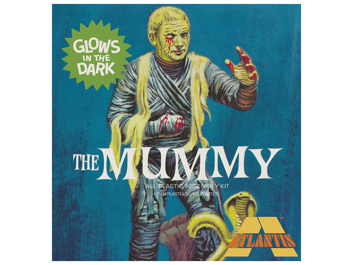 universal monsters the mummy Universal Monsters The Mummy (Glow-in-the-Dark) 1/8 Scale Model Kit (R –  Fun Box Monster Emporium