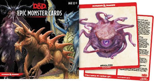 Dungeons and Dragons RPG: Epic Monster Cards (Spell Book Cards)