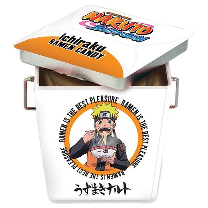 Naruto: Ichiraku Ramen Fruit Punch Flavored Candy Noodles in 1 oz Tin!