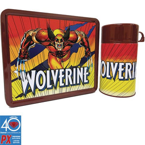 Lunch Box: X-Men Wolverine Lunch Box with Thermos - Previews Exclusive