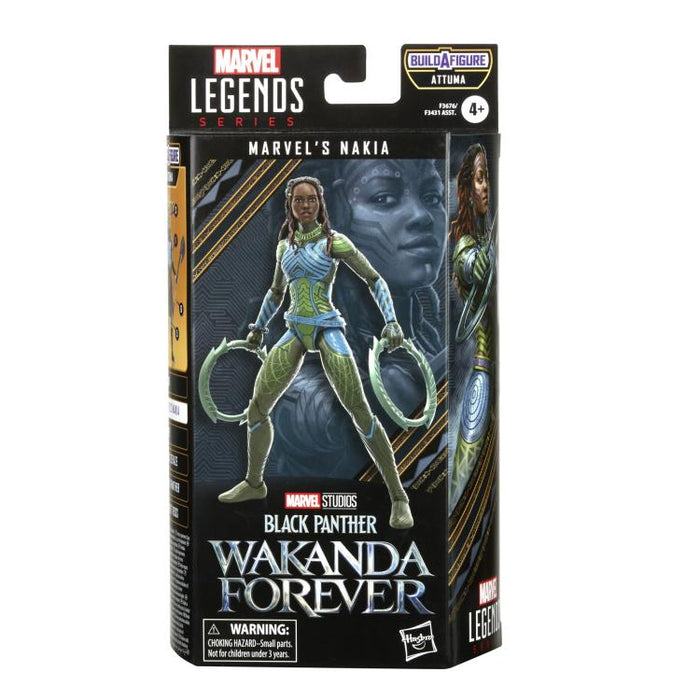 Black Panther: Wakanda Forever Marvel Legends Nakia (Attuma BAF) Action Figure