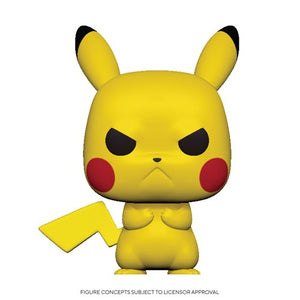Pop Funko! Pokemon Grumpy Pikachu Vinyl Figure