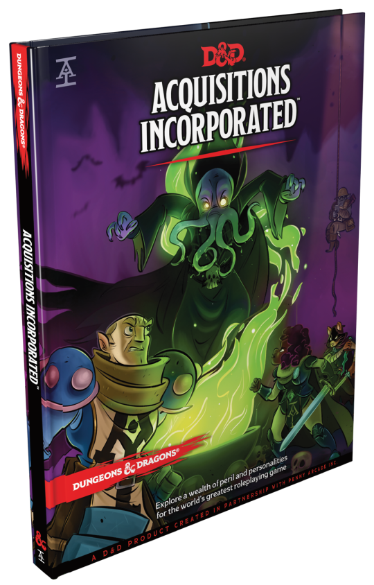 Acquisitions Incorporated (Penny Arcade D&D Collab) HC D&D RPG