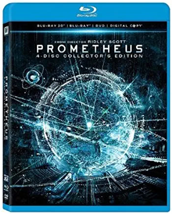 Prometheus 4-Disc Collector's Edition 3D Blu-Ray USED