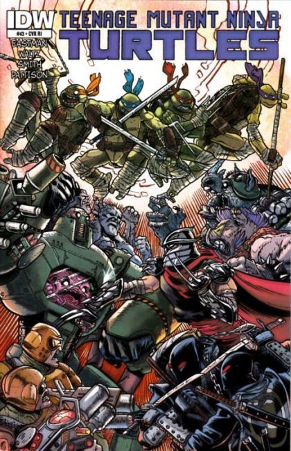 Teenage Mutant Ninja Turtles #43 RI Cover (IDW Series)