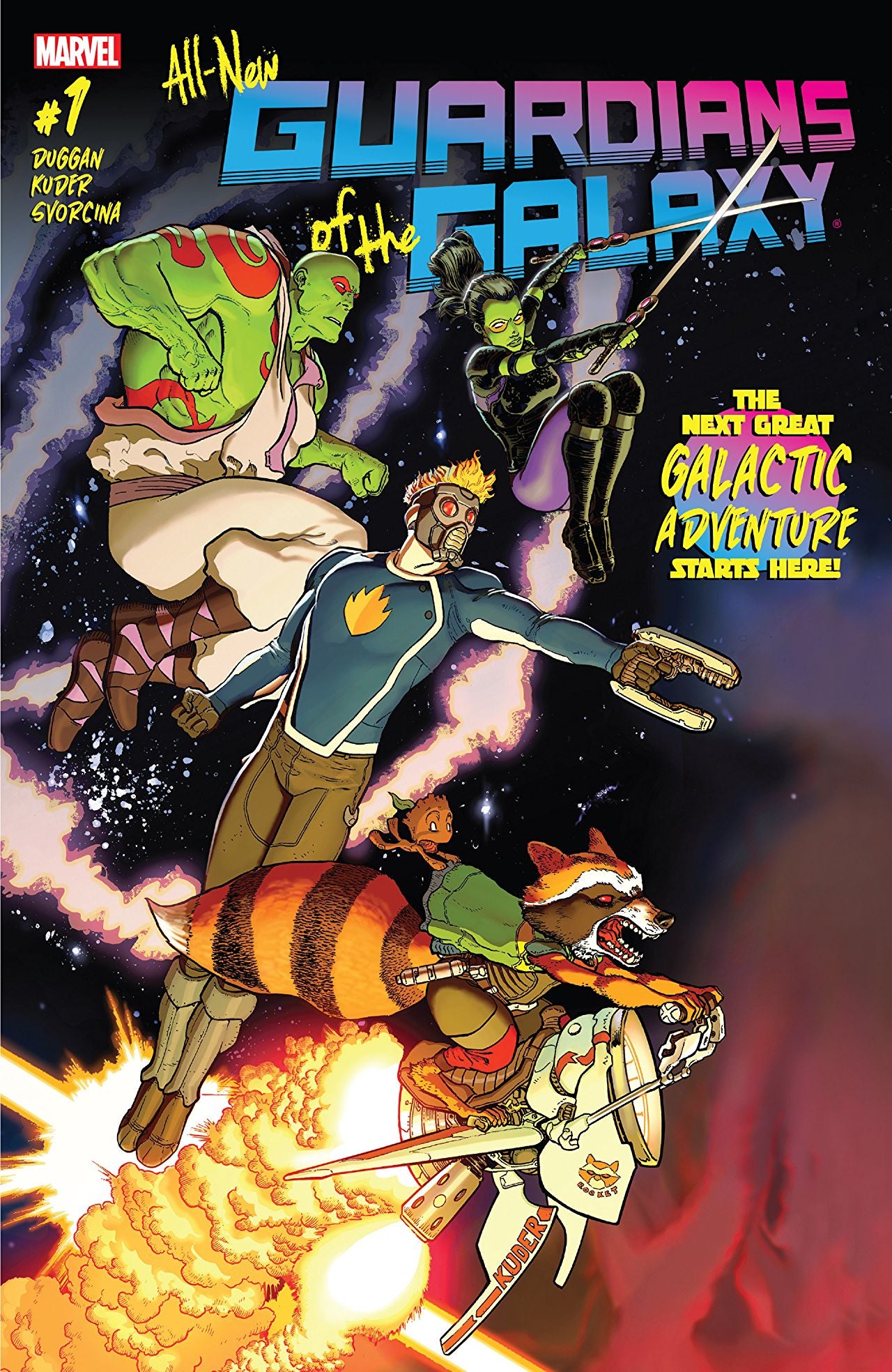All New Guardians of the Galaxy #1 First Printing (2017) – Fun Box