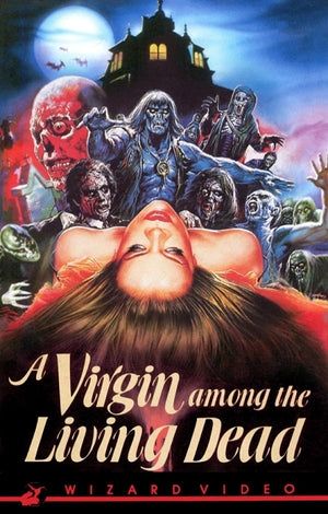VIRGIN AMONG THE LIVING DEAD: Wizard VHS Big Box (Reissue Sealed)